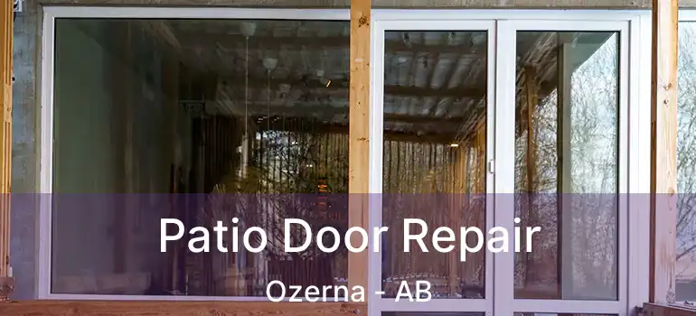  Patio Door Repair Ozerna - AB