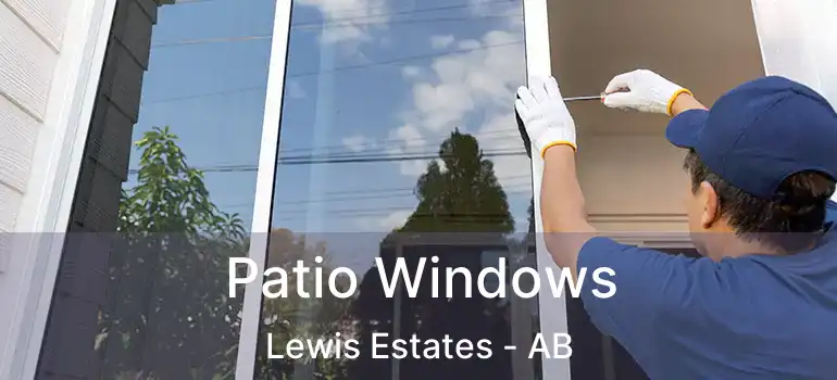  Patio Windows Lewis Estates - AB