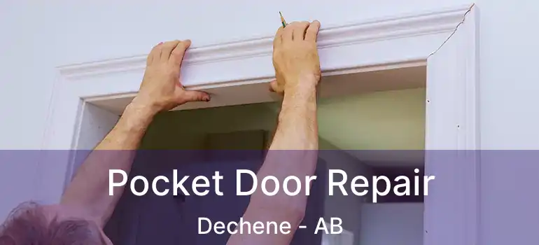  Pocket Door Repair Dechene - AB