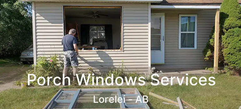  Porch Windows Services Lorelei - AB