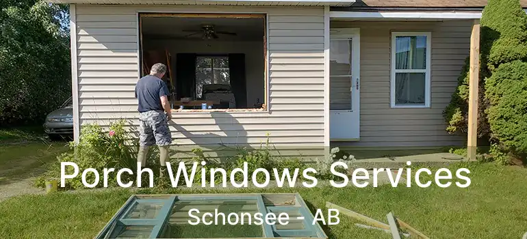  Porch Windows Services Schonsee - AB