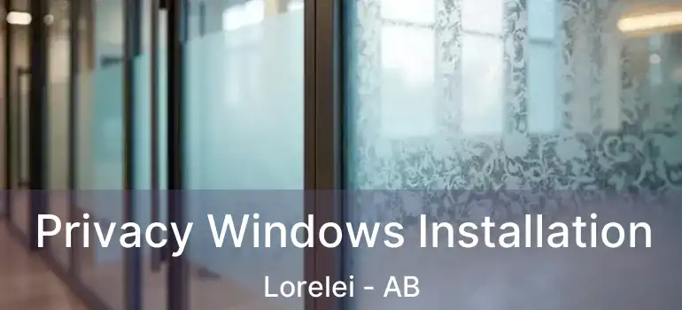  Privacy Windows Installation Lorelei - AB