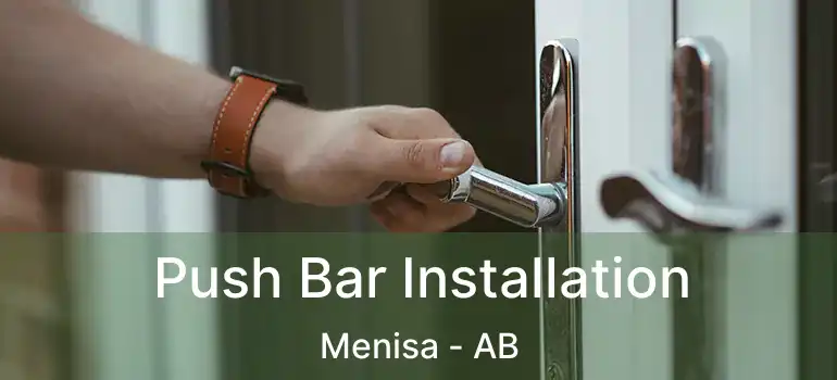  Push Bar Installation Menisa - AB