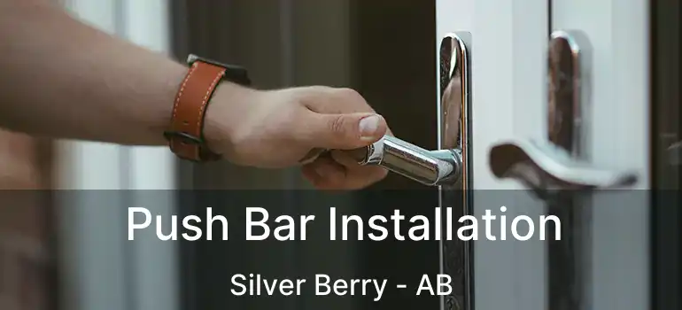  Push Bar Installation Silver Berry - AB