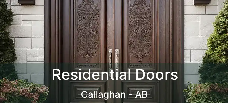  Residential Doors Callaghan - AB