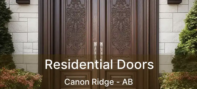  Residential Doors Canon Ridge - AB
