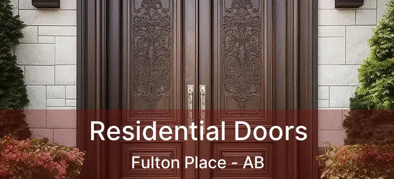  Residential Doors Fulton Place - AB