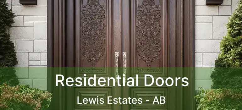  Residential Doors Lewis Estates - AB