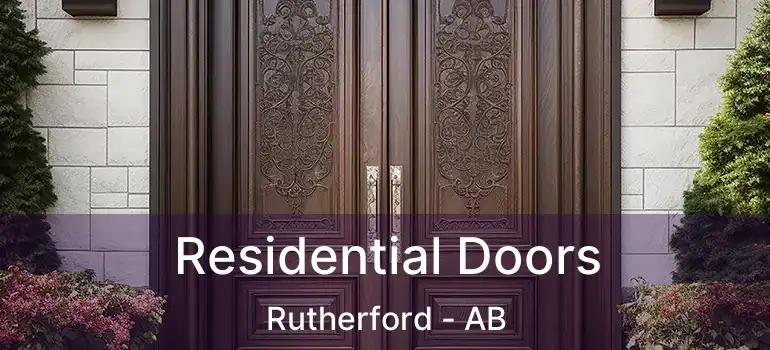  Residential Doors Rutherford - AB