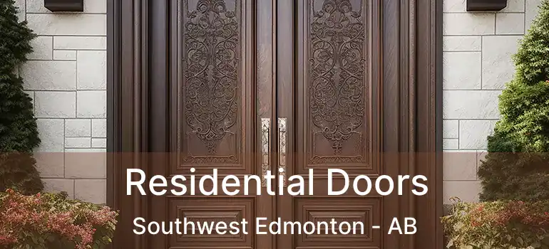  Residential Doors Southwest Edmonton - AB
