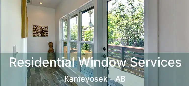  Residential Window Services Kameyosek - AB