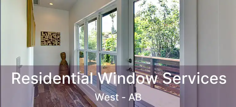  Residential Window Services West - AB