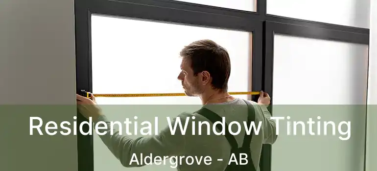  Residential Window Tinting Aldergrove - AB