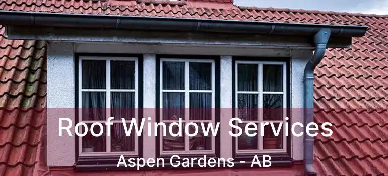 Roof Window Services Aspen Gardens - AB