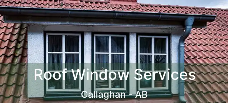  Roof Window Services Callaghan - AB