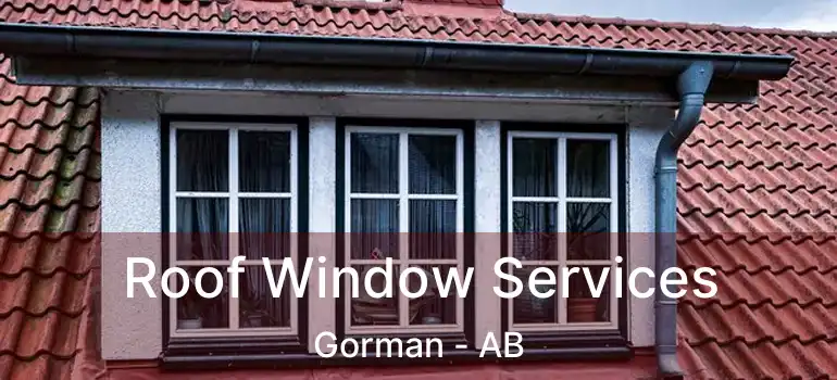  Roof Window Services Gorman - AB