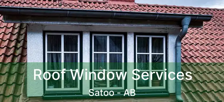 Roof Window Services Satoo - AB