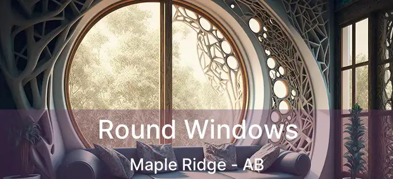  Round Windows Maple Ridge - AB