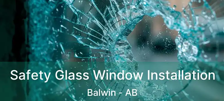  Safety Glass Window Installation Balwin - AB