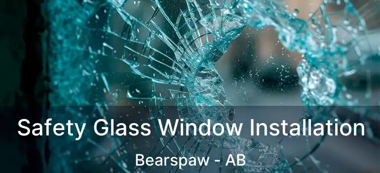  Safety Glass Window Installation Bearspaw - AB