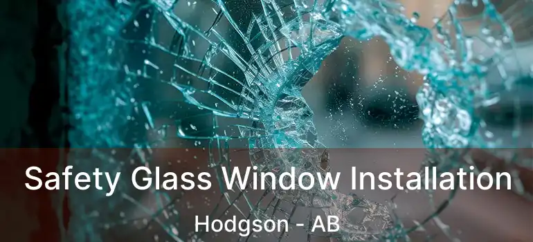  Safety Glass Window Installation Hodgson - AB