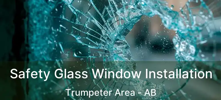  Safety Glass Window Installation Trumpeter Area - AB