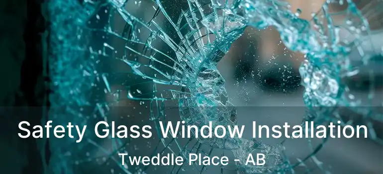  Safety Glass Window Installation Tweddle Place - AB