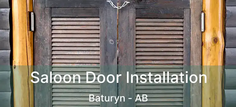  Saloon Door Installation Baturyn - AB