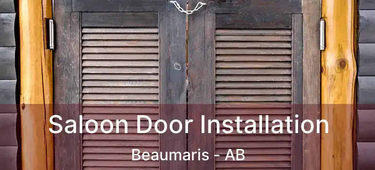  Saloon Door Installation Beaumaris - AB