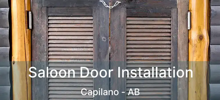  Saloon Door Installation Capilano - AB