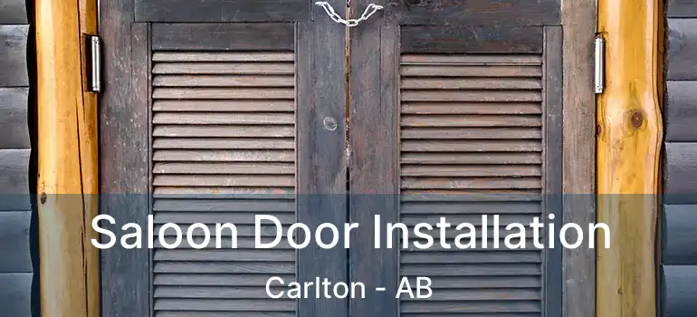  Saloon Door Installation Carlton - AB