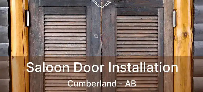  Saloon Door Installation Cumberland - AB