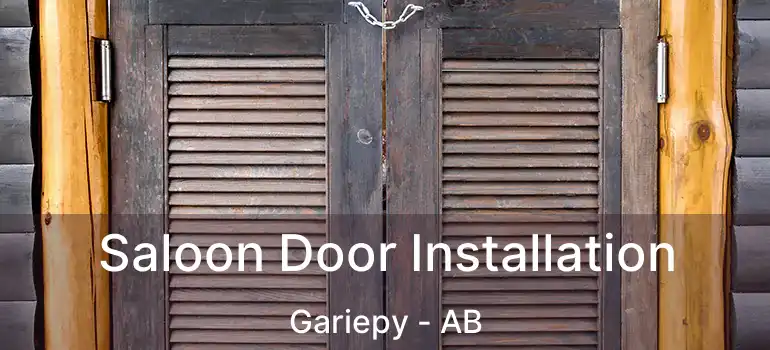  Saloon Door Installation Gariepy - AB