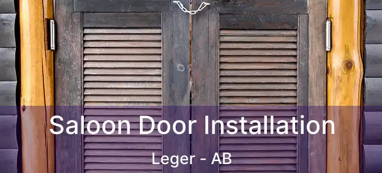  Saloon Door Installation Leger - AB