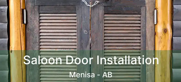  Saloon Door Installation Menisa - AB
