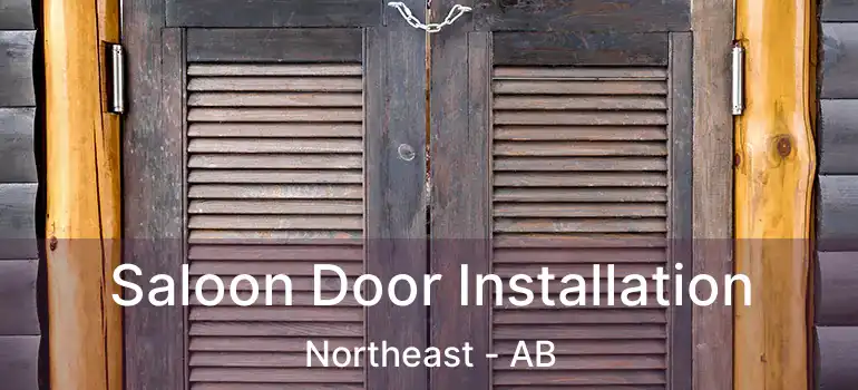  Saloon Door Installation Northeast - AB