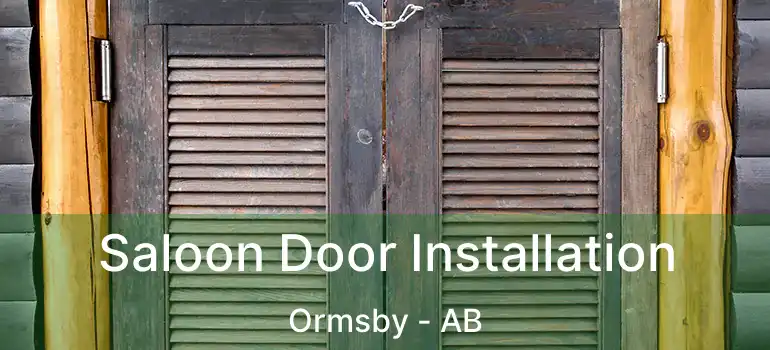  Saloon Door Installation Ormsby - AB