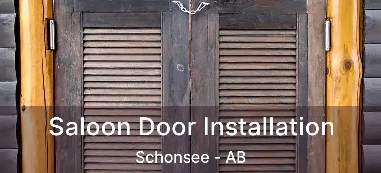  Saloon Door Installation Schonsee - AB