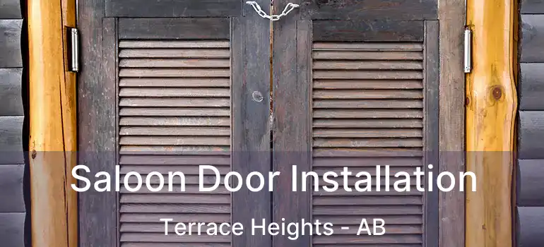  Saloon Door Installation Terrace Heights - AB