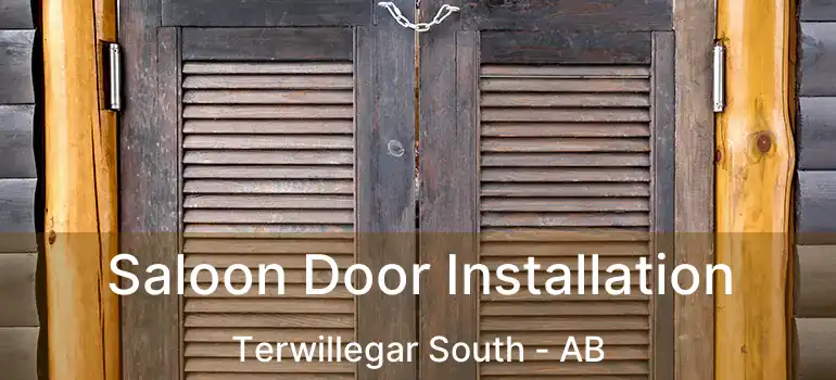  Saloon Door Installation Terwillegar South - AB