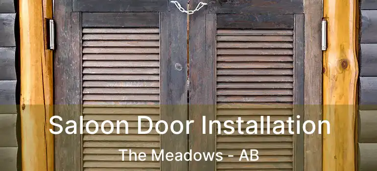  Saloon Door Installation The Meadows - AB