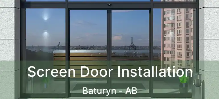  Screen Door Installation Baturyn - AB