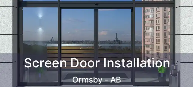  Screen Door Installation Ormsby - AB