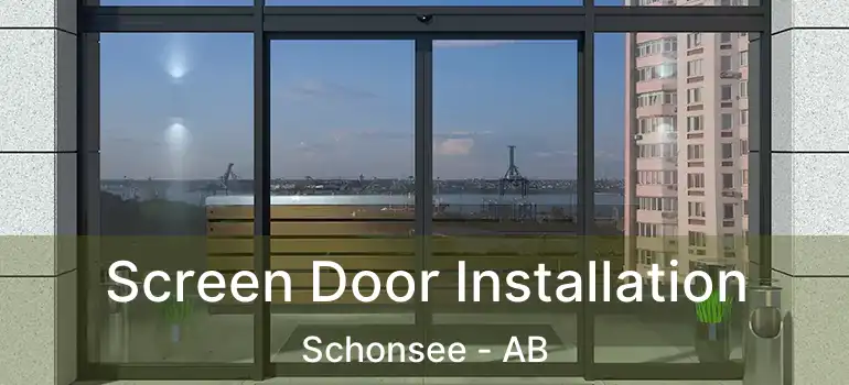  Screen Door Installation Schonsee - AB