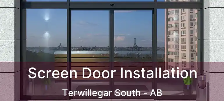  Screen Door Installation Terwillegar South - AB