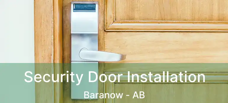  Security Door Installation Baranow - AB