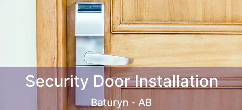  Security Door Installation Baturyn - AB