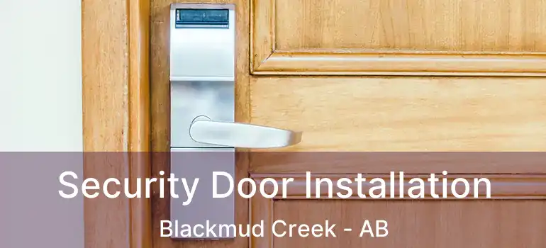  Security Door Installation Blackmud Creek - AB