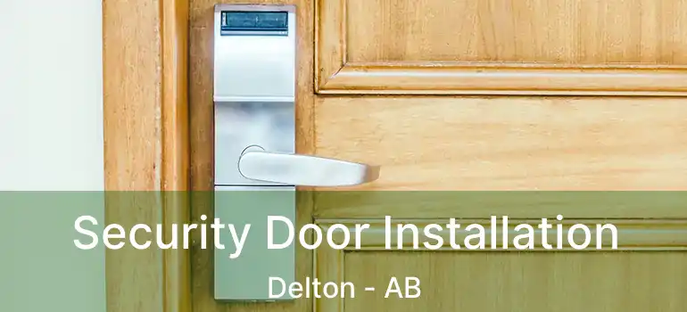  Security Door Installation Delton - AB