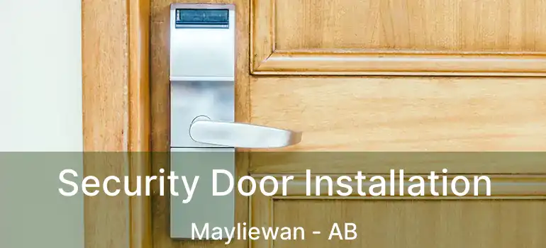  Security Door Installation Mayliewan - AB